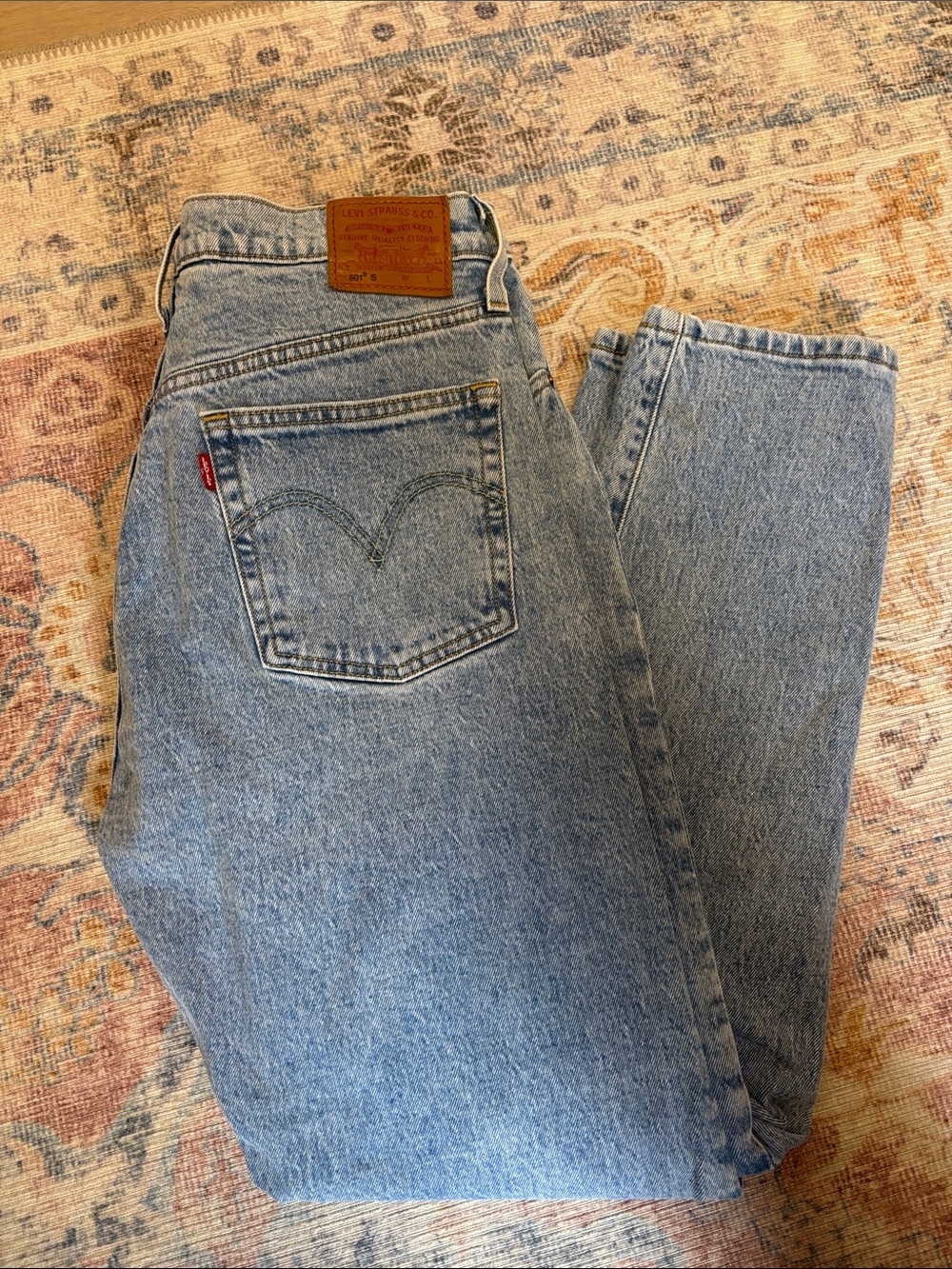 Levi's Relaxed Jeans in Light Blue Denim